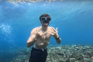 A viagem de Joana Andrade, Tony Laureano e Salvador Couto a Teahupo'o