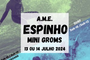 Espinho vai receber a nova geração de surf e bodyboard no Espinho Mini Groms