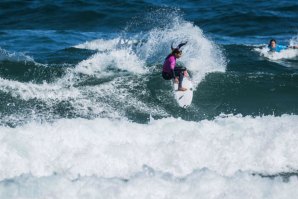 Teresa Bonvalot entrou com o pé direito na competição em Zarautz.