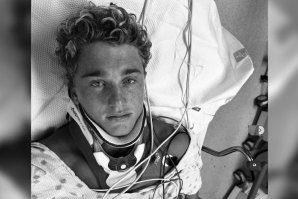 Eimeo Czermak hospitalizado após wipeout durante o Vans Pipe Masters