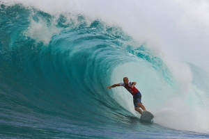 Kelly Slater em Backdoor.
