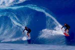 Hollywood tomou conta de Teahupoo