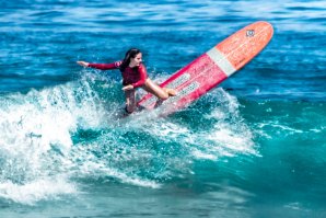 Kat Barrigão será umas das longboarders que marcará presença em Hainan.