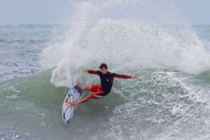 Registos de Jack Robinson em Duranbah, na Austrália