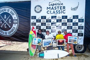 NOSTALGIA, EMOÇÃO E ALTO NÍVEL DE SURF NA ATRIBUIÇÃO DOS TÍTULOS NACIONAIS DE MASTERS