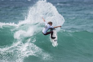 John Mel (EUA) tem sido um dos destaques em Santa Cruz e já se encontra no Round 4. 