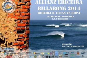 RIBEIRA D&#039;ILHAS E EMPA RECEBEM A 2ª ETAPA DO ALLIANZ ERICEIRA BILLABONG