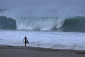 Zicatela volta a rugir: ondas entre 2 e 3 metros animaram Puerto Escondido