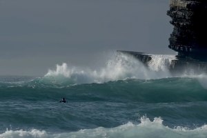 Praia do Canal próxima de Aljezur