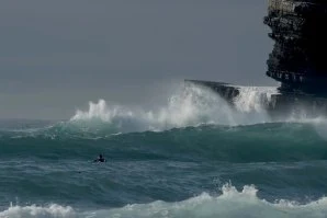Praia do Canal próxima de Aljezur