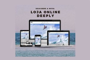 O novo site adapta-se facilmente a todas as plataformas online.