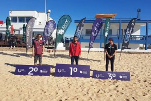 Finalistas em Surf Masculino.