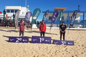 Finalistas em Surf Masculino. 