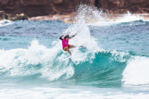 Em grande forma, Teresa avançou até ao Round 4 em Merewether Beach.