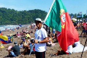 Eduardo Fernandes esteve em grande forma no primeiro dia de competição.