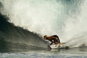 A ACÇÃO NO NORTHE SHORE HAWAIANO