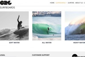 Está online o novo e espectacular website da ORG Surfboards