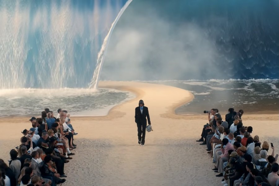 O desfile de Louis Vuitton
