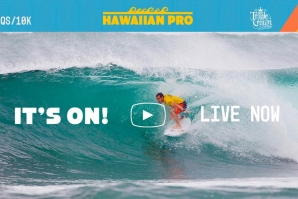 HAWAIIAN PRO ESTÁ NA ÁGUA; SACA NA RONDA 4