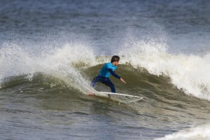 Gabriel Ribeiro a competir o ano passado em Biscarrosse.