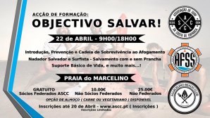 ASSOCIAÇÃO DE SURF DA CAPARICA PROMOVE FORMAÇÃO EM SALVAMENTO PARA SURFISTAS