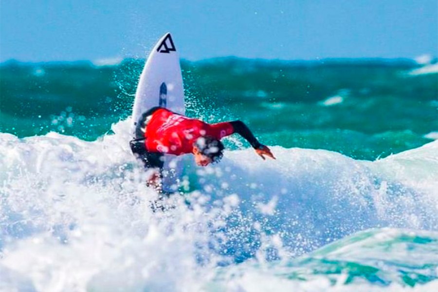 O português Rafael Silva no seu primeiro heat do Seat Pro Netanya