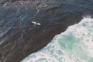 O salto da pedra que fez suster a respiração