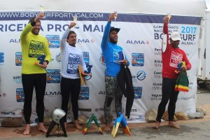 Quarteto finalista na Ericeira.