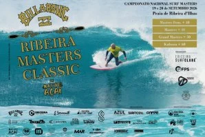 Ericeira Surf Clube toma conta do Surf Masters em Ribeira d’Ilhas