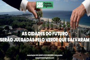 Polémica em Carcavelos: associação ambiental denuncia remoção ilegal de outdoors em defesa da Quinta dos Ingleses