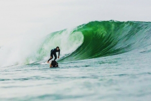 Francisco num dia engraçado por Carcavelos. 