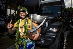 O campeão mundial de 2019 Italo Ferreira. Foto: WSL / Cestari