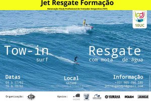 Formação Tow-in e Resgate com Mota de Água na Nazaré