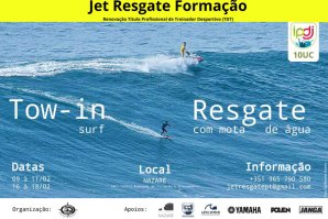 Formação Tow-in e Resgate com Mota de Água na Nazaré