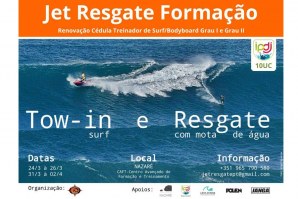 FORMAÇÃO DE TOW-IN E RESGATE COM MOTA DE ÁGUA NA NAZARÉ