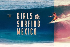 Leah Dawson, Rochelle Ballard e Paige Alms exploram as ondas do México