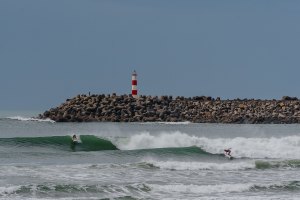 Lucas França na 3º etapa do Circuito Regional de Surf do Norte