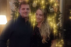 Sofia e Sérgio foram o casal maravilha a desfrutar de um jantar romântico