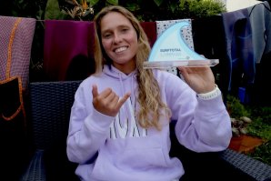 &quot;É motivante para os atletas fazerem parte de uma nomeação&quot; - Kika Veselko, vencedora dos Surftotal Awards (Junior em Ascenção Feminina)