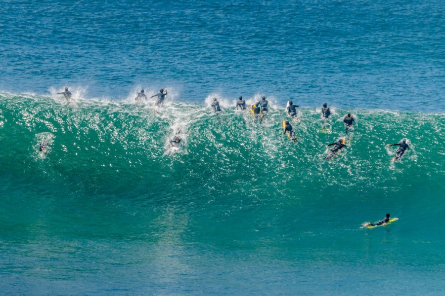 Algures no Oeste Português houve uma sessão de surf especial