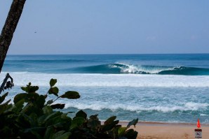 Sábado foi um dia de perfeição por Banzai Pipeline.