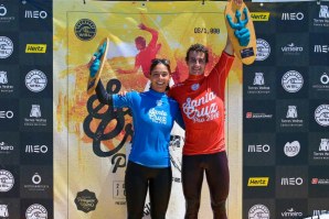 A basca Garazi Sanchez-Ortun e o francês Andy Criere foram os vencedores do Santa Cruz Pro em 2016.