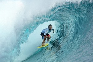 O brasileiro Bruno Santos foi o homem do dia.