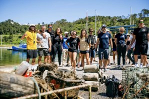 Mais de 50 crianças marcaram presença na Ação do Dia da Terra na Nazaré