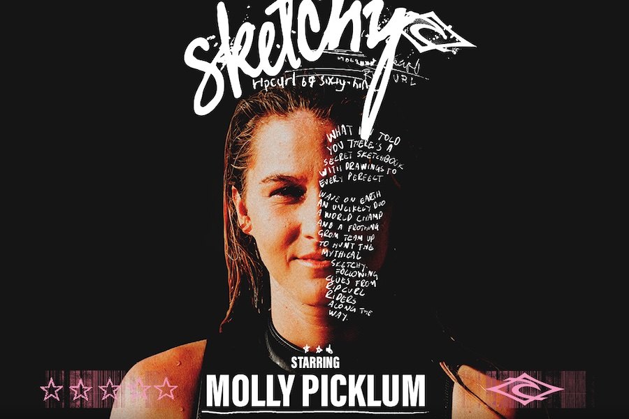 Molly Picklum chega à Ericeira para a estreia de "Sketchy"
