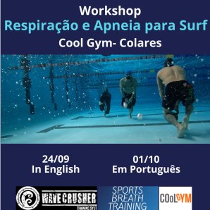 Workshop Respiração e Apneia Para o Surf, 24 de Setembro e 1 de Outubro