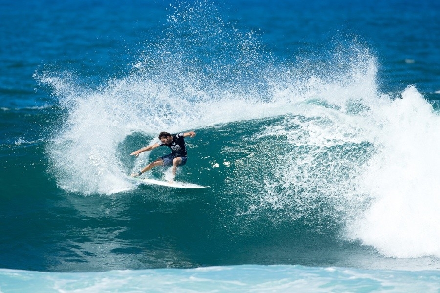 Frederico Morais tem-se revelado um surfista com uma estratégia eficaz
