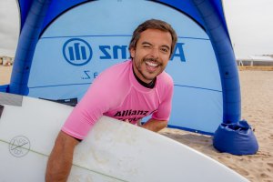Frederico Teixeira também é surfista