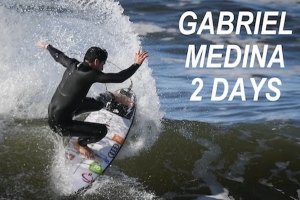 Dois dias de freesurf de Gabriel Medina