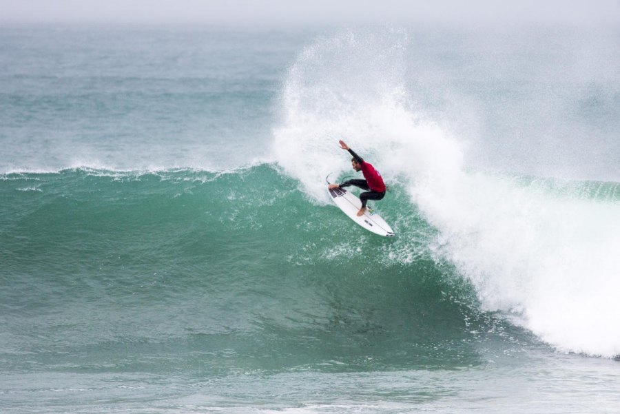 Frederico Morais na etapa de J-Bay em 2017 Foto: WSL / PIERRE TOSTEE